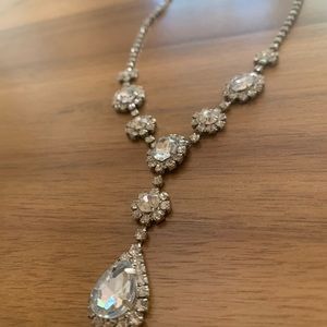 Rhinestone Costume Jewelry Necklace